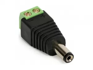 Mufa alimentare tata 2,1 / 5,5 / 10 mm cu suruburi TED343610