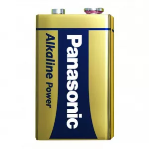 Alcaline - Baterie Alcalina 9V 6F22 6LR61 Panasonic Alkaline Power Blister 1, globstar.ro