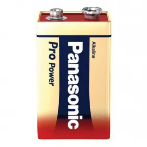 Alcaline - Baterie Alcalina 9V 6F22 6LR61 Panasonic Pro Power Blister 1, globstar.ro