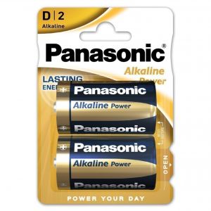 Baterii Alcaline D R20 1.5V Panasonic Alkaline Power Blister 2