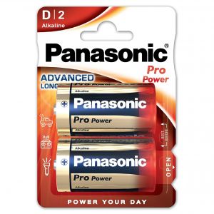 Baterii Alcaline D R20 1.5V Panasonic Pro Power Blister 2