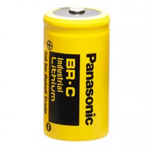 Baterie Litiu 3V BR-C Tip R14 5000mAh, Dimensiuni 26.2 x 50 mm Panasonic Blister 1