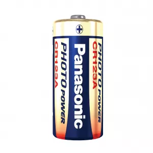 Litiu - Baterie Litiu 3V CR123A 1550mAh, Dimensiuni 16.8 x 34.55 mm Panasonic Blister 1, globstar.ro