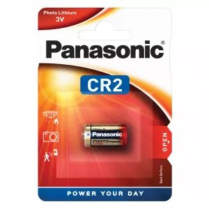 Baterie Litiu 3V CR2 850mAh, Dimensiuni 16 x 2.7 mm Panasonic Blister 1