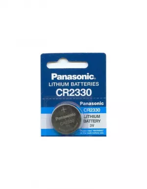 Baterie Litiu 3V CR2330 255mAh, Dimensiuni 23 x 30 mm Panasonic Blister 1