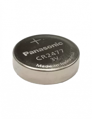 Litiu - Baterie Litiu 3V CR2477 1000mAh, Dimensiuni 24.5 x 7.7 mm Panasonic Blister 1, globstar.ro