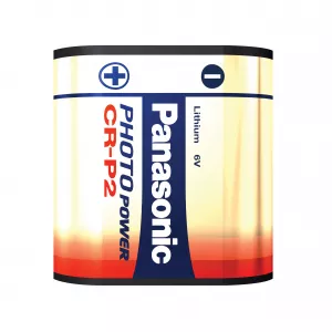 Litiu - Baterie Litiu 6V CRP2 CR-P2 1400mAh, Dimensiuni 35 x 19.5 x 36 mm Panasonic Blister 1, globstar.ro