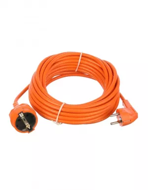 Prelungitoare Tensiune - Prelungitor 10 metri cu 1 Schuko, Cablu 3x 1mm, Culoare Portocaliu, Putere 2300W 10A, TED Electric TED004185, globstar.ro
