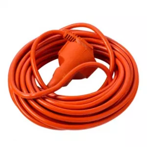 Prelungitor 10 metri cu 1 Schuko, Cablu 3x 1mm, Culoare Portocaliu, Putere 2300W 10A, SPN2133