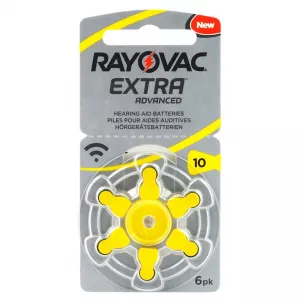 Baterii Aparat Auditiv 10A 105mAh 1.45V Rayovac Blister 6
