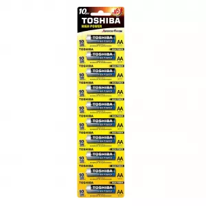 Baterii Alcaline AA LR6 1.5V Toshiba Blister 10