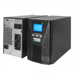 UPS Online 1kVA/900W Monofazat, Dublă Conversie, Pure Sine Wave, Management LCD, Include 2 Acumulatori 12V/9Ah, TED Electric