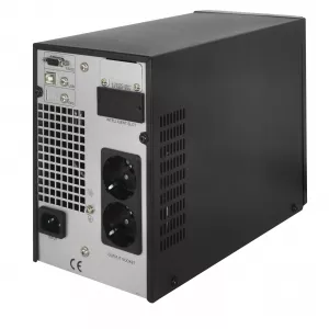 Online Dubla Conversie - UPS Online 1kVA/900W Monofazat, Dublă Conversie, Pure Sine Wave, Management LCD, Include 2 Acumulatori 12V/9Ah, TED Electric, globstar.ro