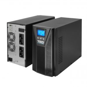 UPS 3000VA 2700W Online cu Dubla Conversie Monofazat, Management si Ecran LCD, Include 6x Acumulator 12V 9Ah, TED Electric TED003997
