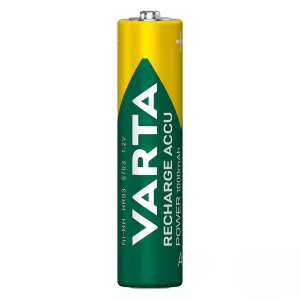 Ni-MH - Baterie Reincarcabila Varta AAA LR3 Acumulatori Preincarcati Ni-MH 1.2V 1000mAh Blister 4, globstar.ro