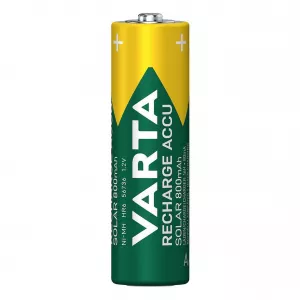 Ni-MH - Baterie Reincarcabila Varta AA LR6 Acumulatori Preincarcati Ni-MH 1.2V 800mAh Blister 2 Solar, globstar.ro