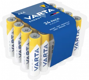 Baterii Alcaline AAA LR3 1.5V Varta Energy Blister 24
