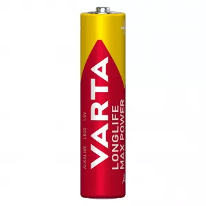 Alcaline - Baterii Alcaline AAA LR3 1.5V Varta Max Power Blister 2, globstar.ro