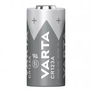 Litiu - Baterie Litiu 3V CR123A 1430mAh, Dimensiuni 16.8 x 34.55 mm Varta Blister 1, globstar.ro
