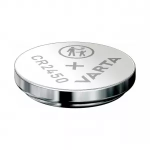Litiu - Baterie Litiu 3V CR2450 570mAh, Dimensiuni 24 x 50 mm Varta Blister 1, globstar.ro