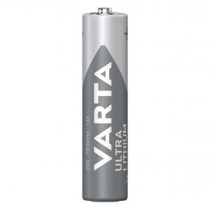 Litiu - Baterie Litiu 1.5V AAA R3, Dimensiuni 10.5 x 44.5 mm Varta Blister 4, globstar.ro