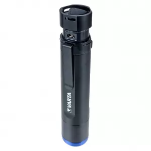 Lanterna cu acumulator 6W CREE F20R si acumulator, 400lm metalica IPX4, 18900 Varta