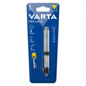 Clasice cu baterii - Lanterna cu LED PEN LIGHT, include 1 x AAA R3, 16611 Varta, globstar.ro