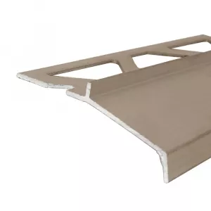 Profil aluminiu picurator pentru balcon, PM350009B, olive, 23 mm, 2 m