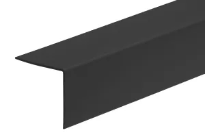 Profil PVC pentru protectie colt, C-PVC-40*40-NGR-107, negru, 2750 x 40 x 40 mm