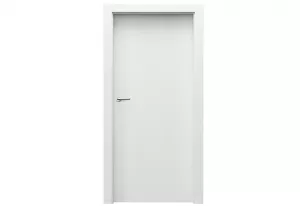 Foaie de ușă de interior cu finisaj sintetic, Porta Decor, model plină, Norma Poloneza (H0 - 2060 mm)