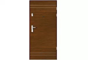 Foaie de usa de intrare în apartament Granit, cu aplicații model 5