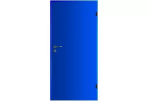 Ușă de interior tehnică Aqua, model plină
