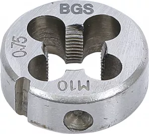 BGS 1900-M10X0.75-S Filieră M10 x 0,75 x 25 mm