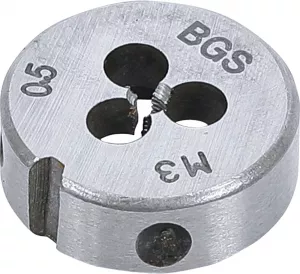 BGS 1900-M3X0.5-S Filieră M3 x 0,5 x 25 mm