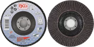 BGS 3974 Disc abraziv pentru finisare, Ø 125 mm, grosier K 40