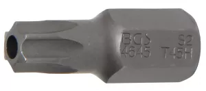 BGS 4645 Bit Torx T45 cu gaura de securizare, lungime 30mm, antrenare 10mm(3/8