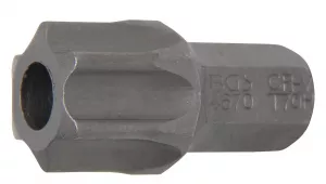 BGS 4670 Bit Torx T70 cu gaura de securizare, lungime 30mm, antrenare 10mm(3/8