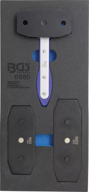 BGS 6680 Set dispozitive cu clichet pentru resetare pistoane de frână
