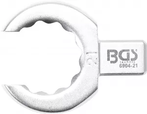 BGS 6904-21 Cheie inelară detașabilă | deschisă | 21 mm