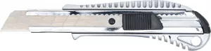 BGS 7958 Cutter cu lama retractabila 18mm, carcasa metalica acoperita cu ZINC,