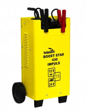 Boost Star 430 Robot de pornire si redresor pentru accumulatori auto 12 / 24V, Curent max. 400A, Alimentare 230V, 53034