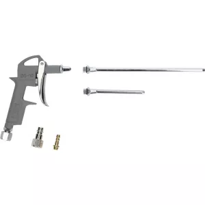 Brilliant Tools BT161103 Pistol de suflare cu aer comprimat, inclusiv 3 duze de schimbare