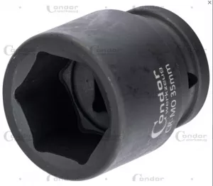 Condor 22600-K35 Tubulara de impact hexagon 35 mm, antrenare 3/4