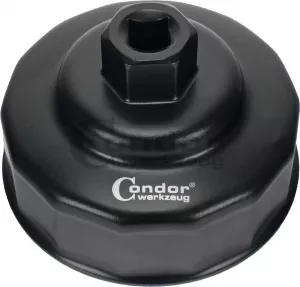 Condor 35374/14 Cheie filtru ulei 74 mm x P14, 21 mm