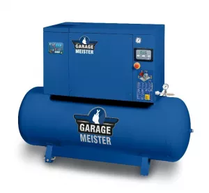 Garage Meister GM20/500D Compresor de aer cu șurub 1670 litri / min. butelie 500 litri + uscator