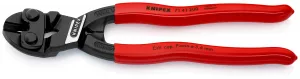 Knipex 7141200 CoBolt® Tăietor compact pentru bolțuri, manere acoperite cu plastic, lungime 200 mm