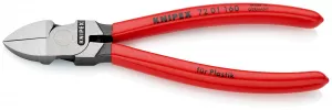 Knipex 7201160 Șfic pentru material plastic, manere acoperite cu plastic 160 mm