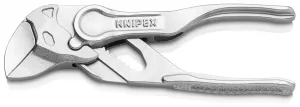 Knipex 8604100 Cleste-cheie mini XS 100 x 31 x 10 mm, suprafață embosată rugoasă, lungime 100 mm