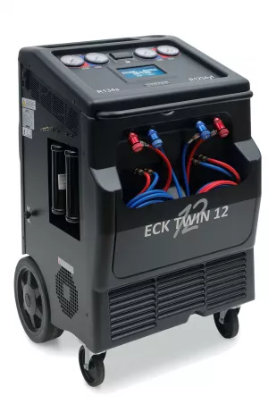 Aparat încărcare freon complet automat pentru recuperare, reciclare și încărcare R134a și HFO1234yf, Ecotechniscs ECK TWIN 12
