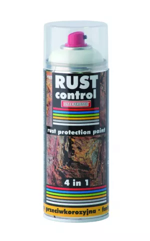 Intertroton spray rust control 4 in 1 RAL 7035 gri 400 ml